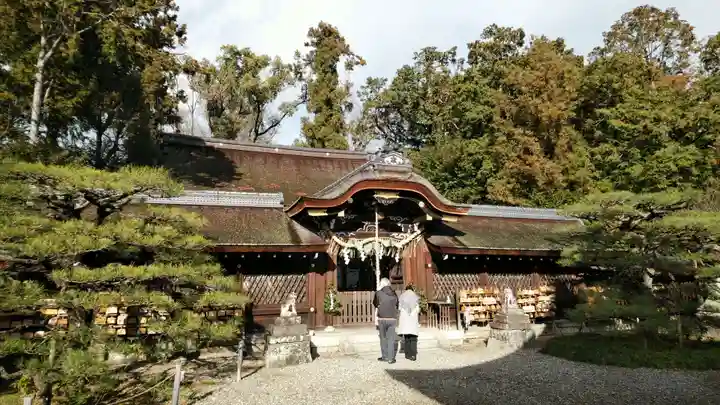 梅宮大社の本殿・本堂