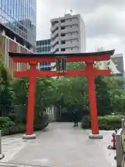 福徳神社（芽吹稲荷）の鳥居