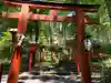 貴船神社結社の鳥居