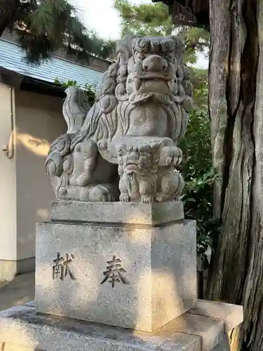 道庭香取神社の狛犬