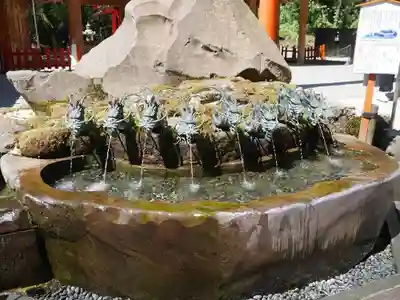 箱根神社の手水舎