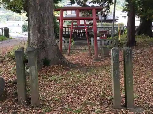 大井俣窪八幡神社の末社