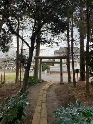 北向きの道祖神(千葉県)