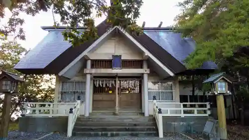 厚岸真龍神社の本殿