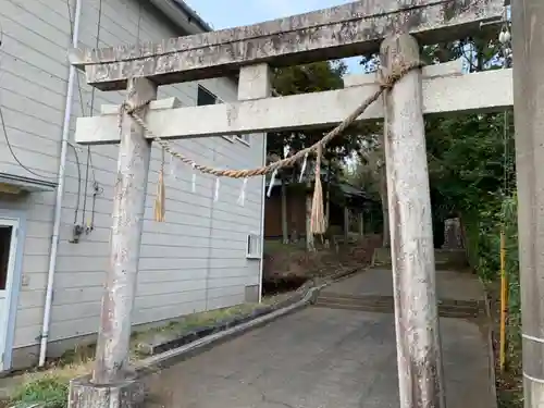 第六天神社の鳥居