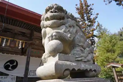 隠津島神社の狛犬