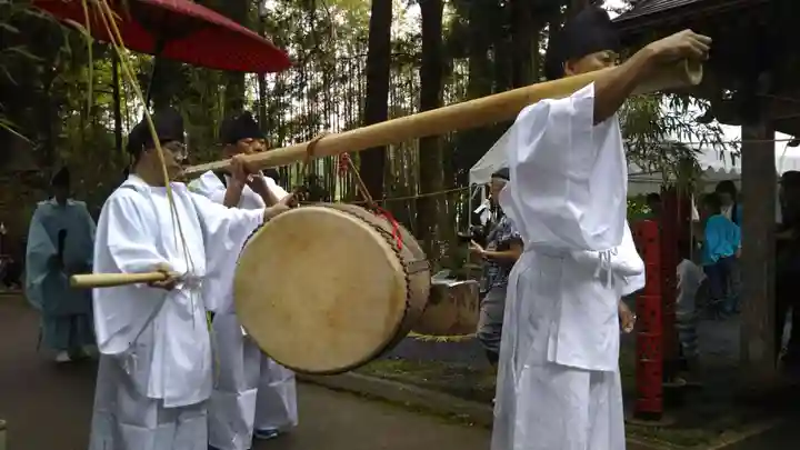 近津神社のお祭り