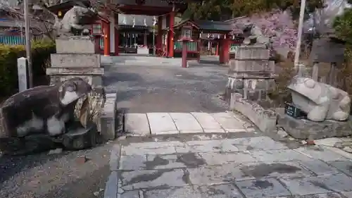 大鏑矢神社の狛犬