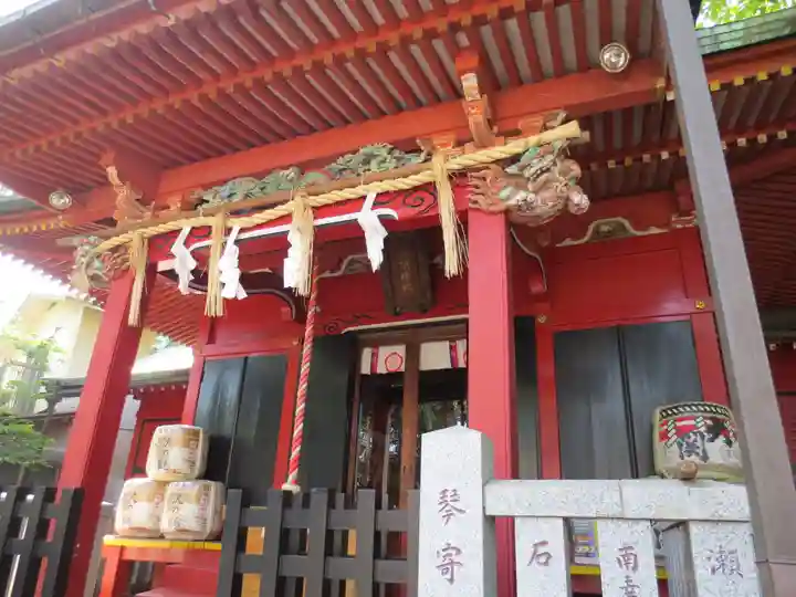 (芝生)浅間神社の本殿・本堂