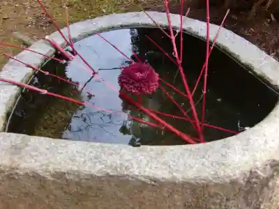 常陸第三宮　吉田神社の手水舎