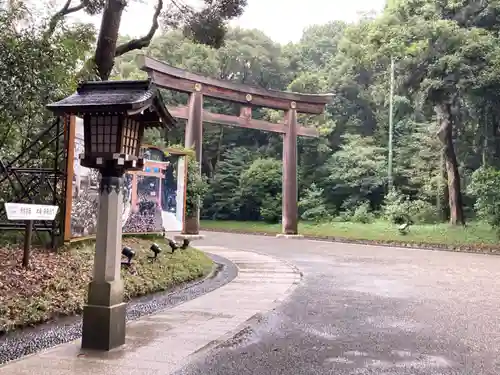 明治神宮の鳥居