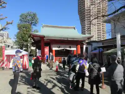 麻布氷川神社の本殿・本堂
