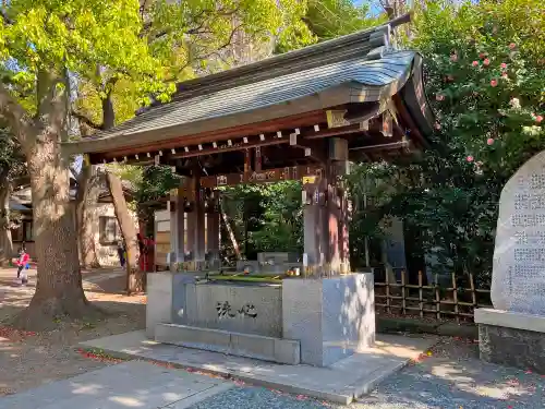 王子神社の手水舎