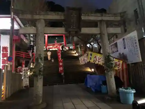 徳島眉山天神社の鳥居