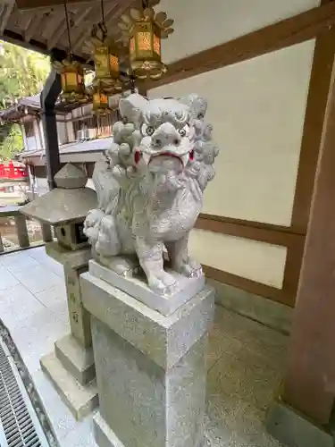 脳天大神龍王院の狛犬