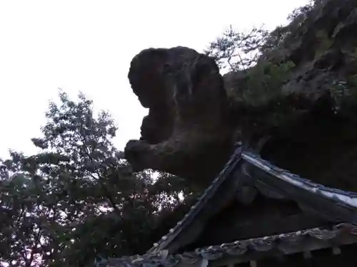 龍御前神社の自然