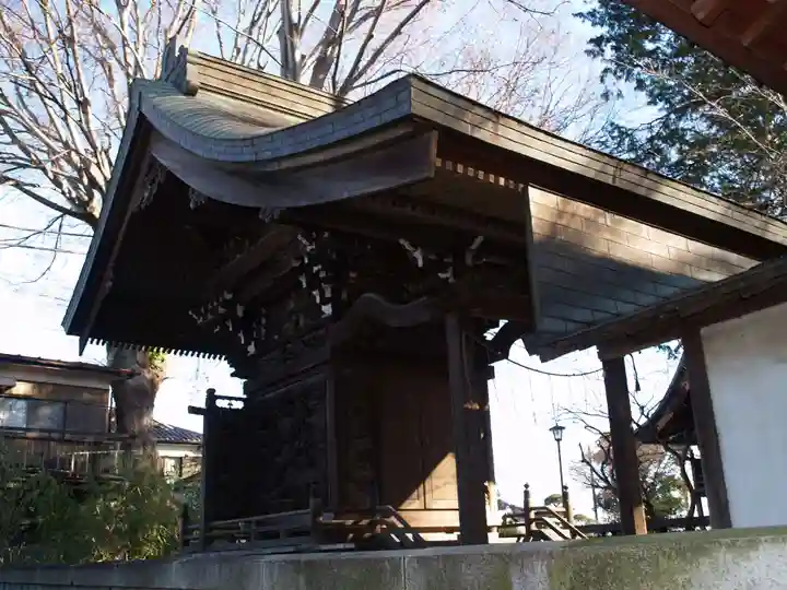 (下館)羽黒神社の本殿・本堂