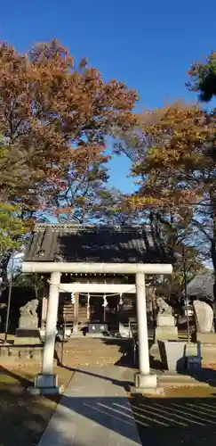 神明天祖神社の鳥居