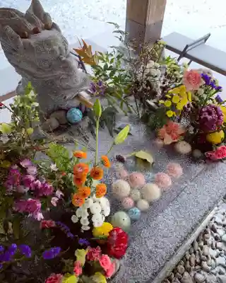 滑川神社 - 仕事と子どもの守り神の手水舎