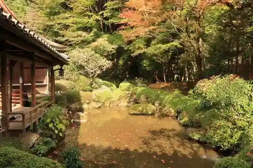 寂光院の庭園