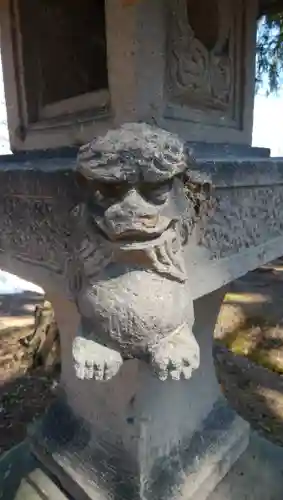 雨紛神社の狛犬