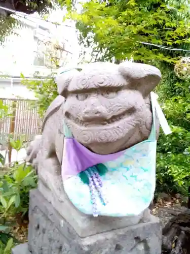菊田神社の狛犬
