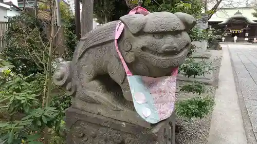 菊田神社の狛犬