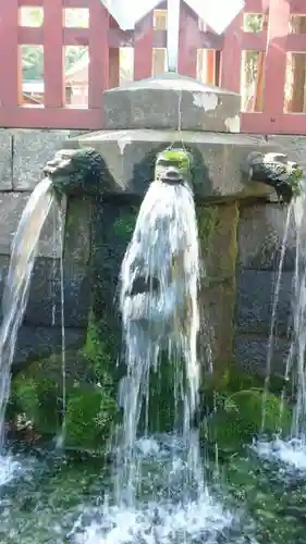 岩木山神社の手水