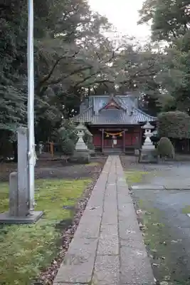 中氷川神社の本殿・本堂