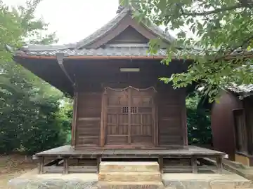 八幡社の本殿・本堂