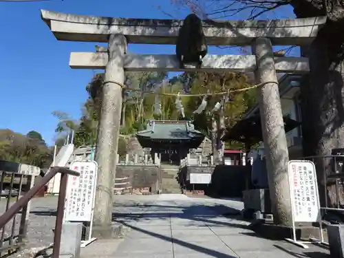 諏訪神社の鳥居