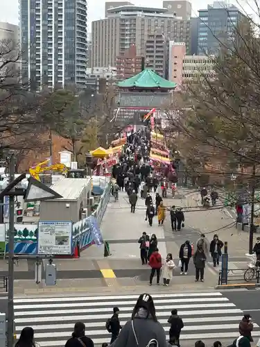 寛永寺不忍池弁天堂の景色