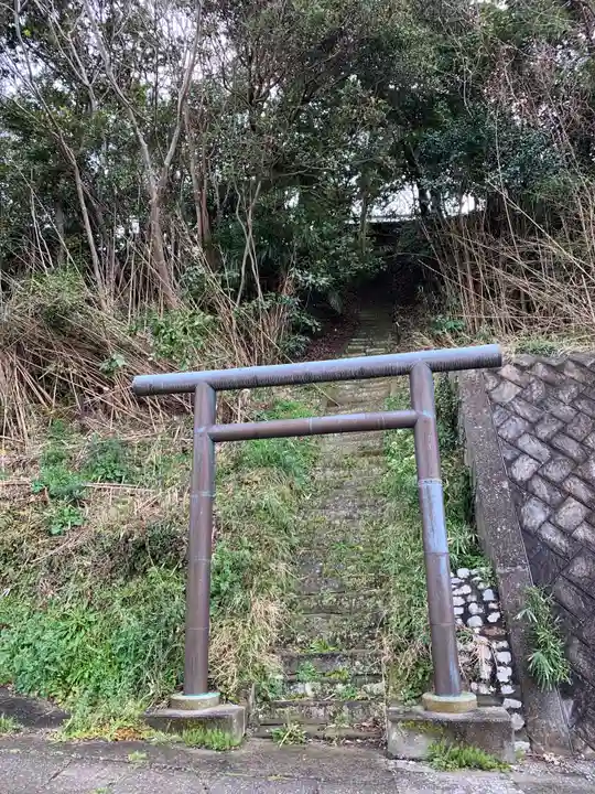 検儀谷神社の鳥居