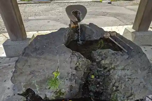 岐阜護國神社の手水