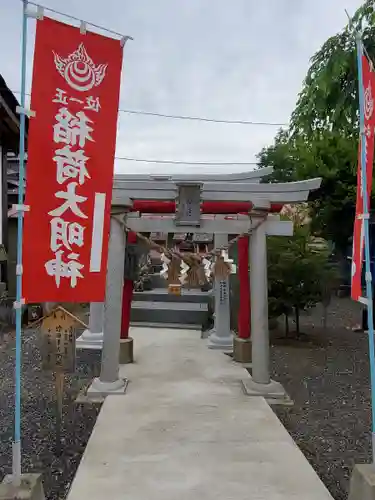 大鏑神社の鳥居