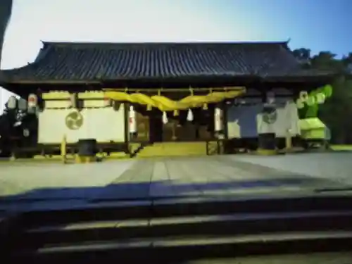 阿智神社の本殿