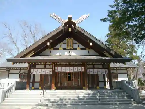 新琴似神社の本殿