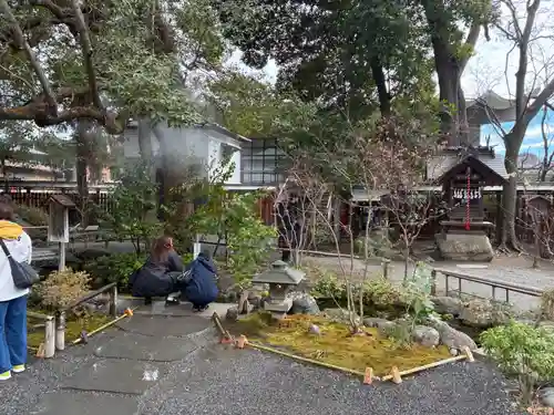 秩父神社の庭園