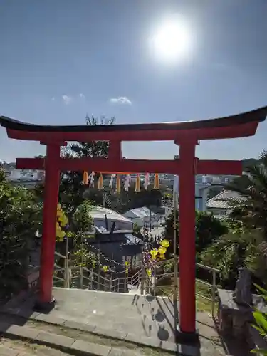 沖宮の鳥居