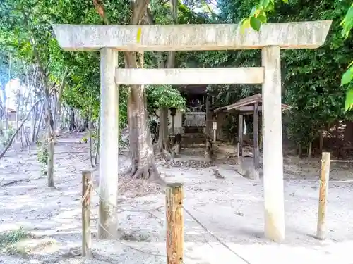 山神社の鳥居