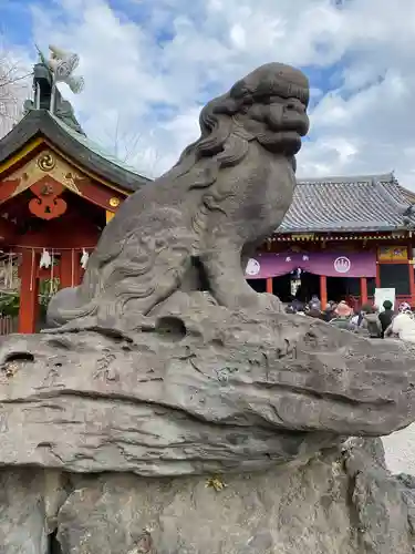 浅草神社の狛犬