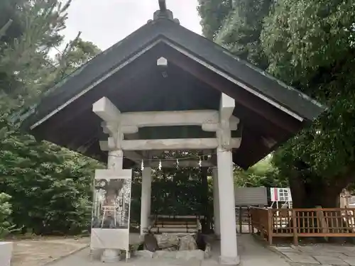 和泉國一之宮　大鳥大社の手水舎