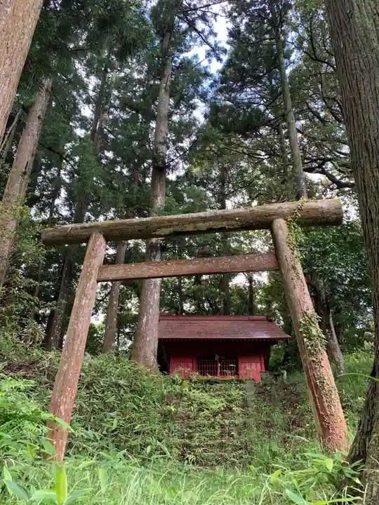 山神神社の鳥居
