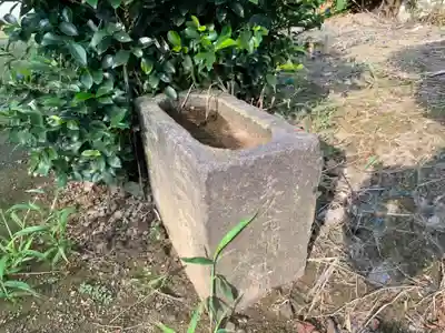 神社（名称不明）の手水舎