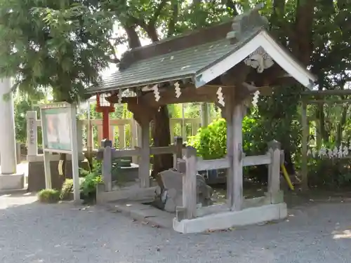 菅谷神社の手水舎