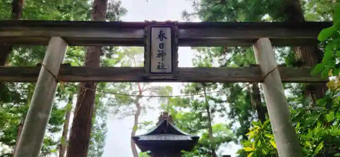 春日神社の鳥居