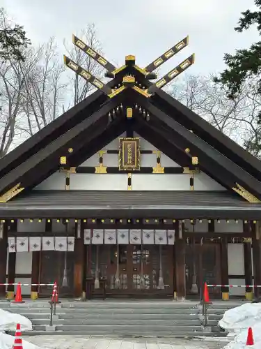 新琴似神社の本殿・本堂