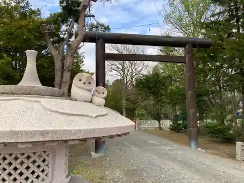 栗沢神社の鳥居