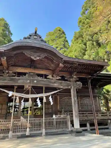 彌高神社の本殿