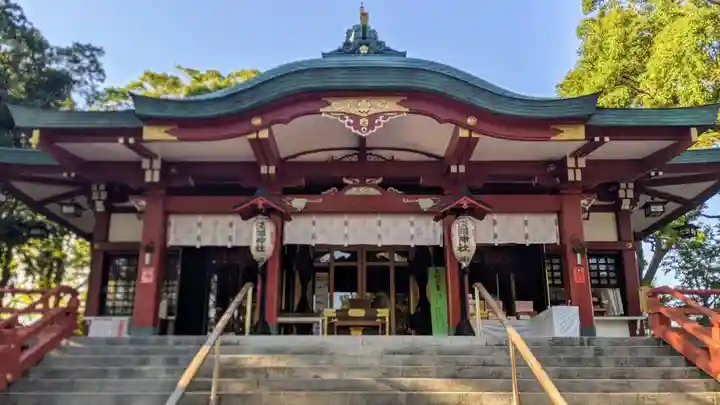 多摩川浅間神社の本殿・本堂